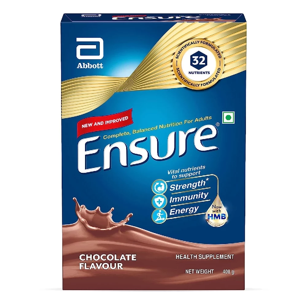 Ensure Nutritional Powder Chocolate Flavour, 400 g-1.webp